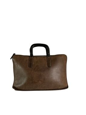 Genuine Vintage COACH Brown Leather Briefcase Attache Unisex